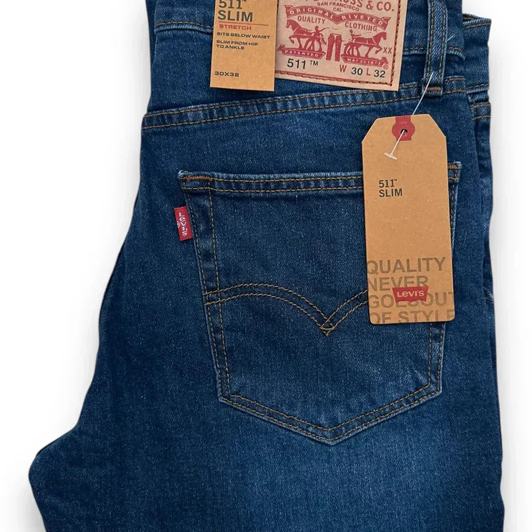 Levi's 511 Dark Wash - Jack N Jeans
