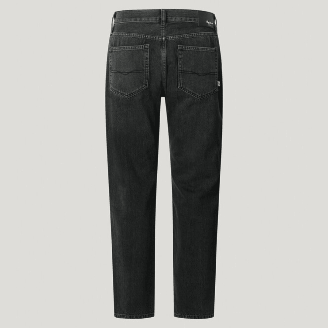 pepejeans straight fit mid-rise jeans - byron - Jack N Jeans