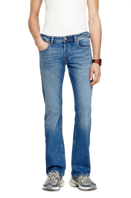Diesel Bootcut Jeans Low Waist 2007 Zatiny Blue - Jack N Jeans