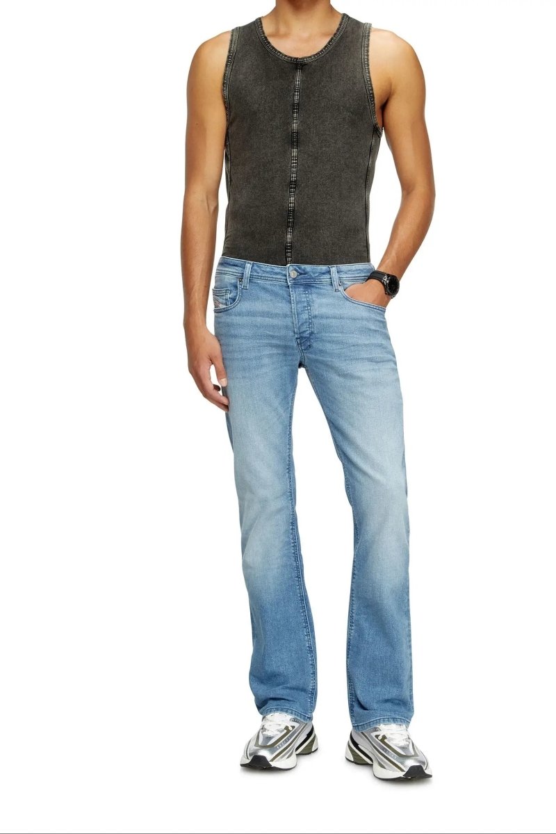 Diesel Bootcut Jeans Low Waist 2007 Zatiny Lightwash - Jack N Jeans