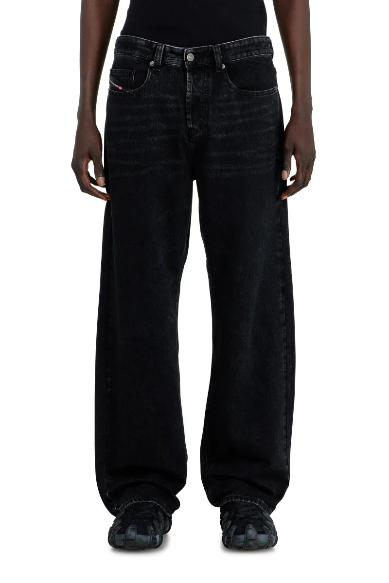 Diesel Relaxed Jeans 2001 D-Macro Black - Jack N Jeans