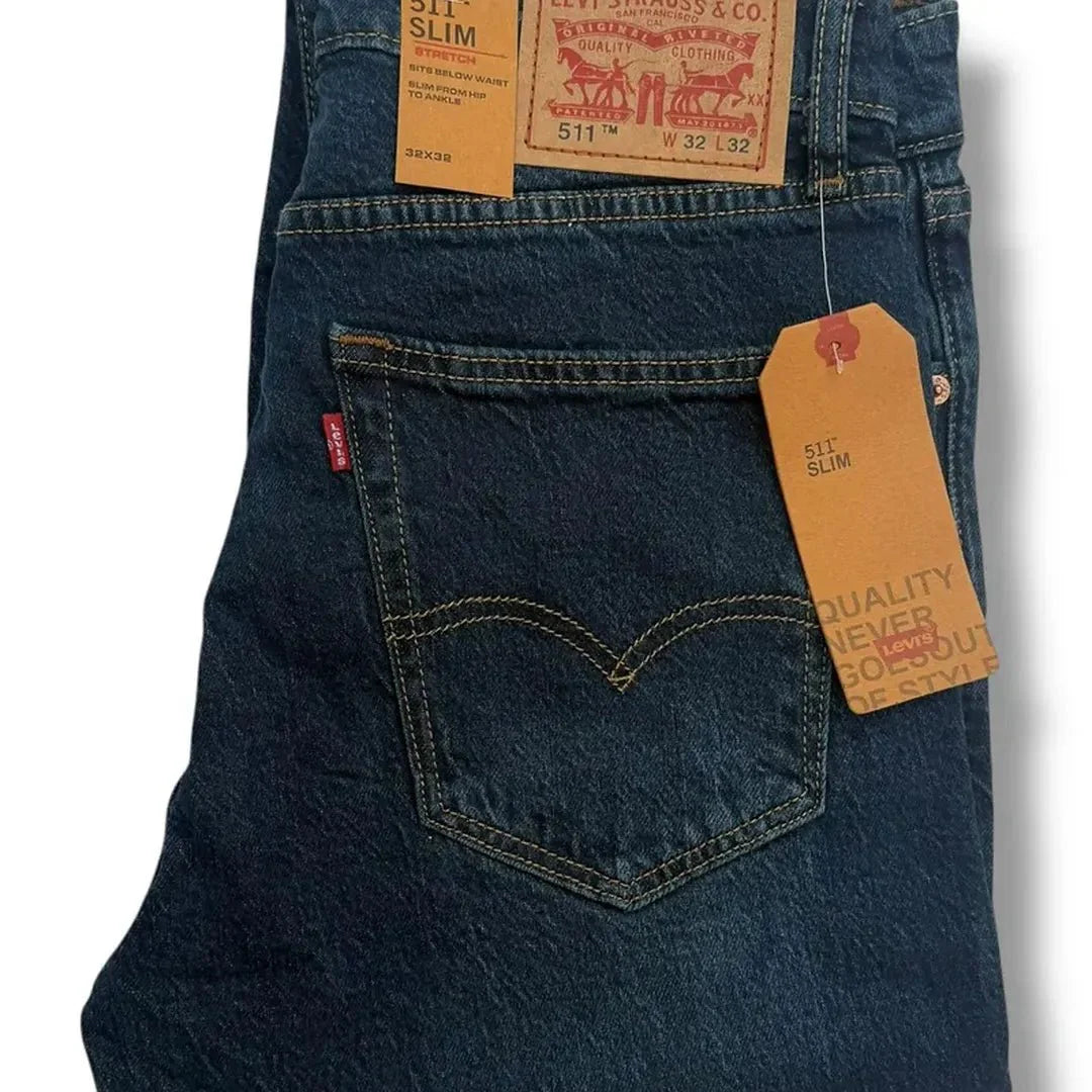 Levi's 511 Green Wash - Jack N Jeans