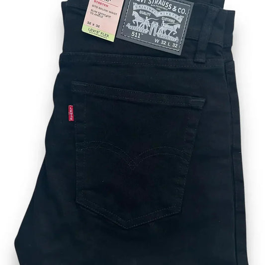 Levi's 511 Jet Black - Jack N Jeans
