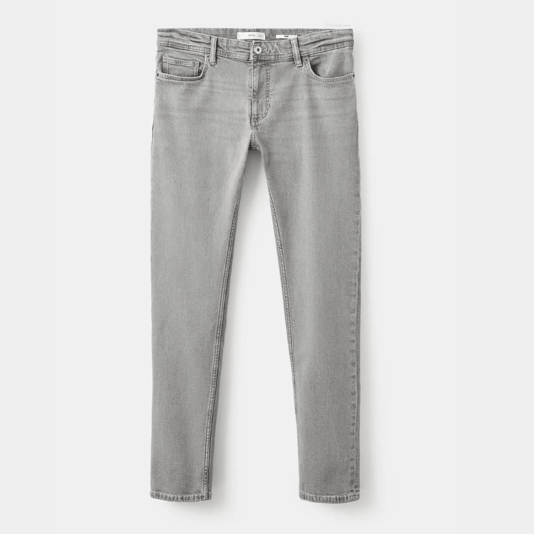mango Jan slim-fit grey wash jeans Denim jeans style - Jack N Jeans