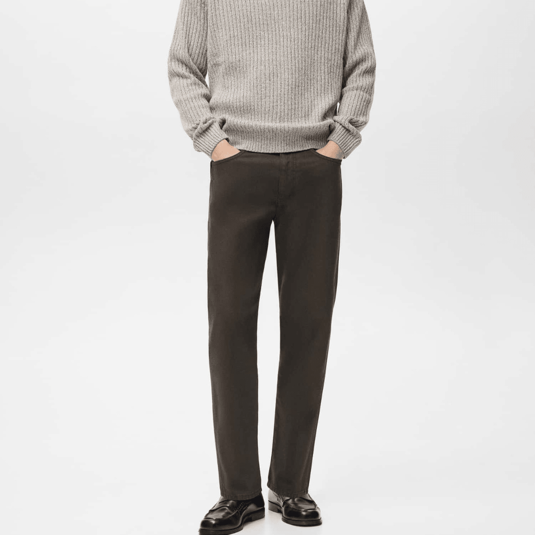 Mango Regular fit cotton jeans - Jack N Jeans