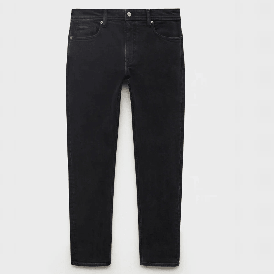 mango Slim fit black Jan jeans - Jack N Jeans