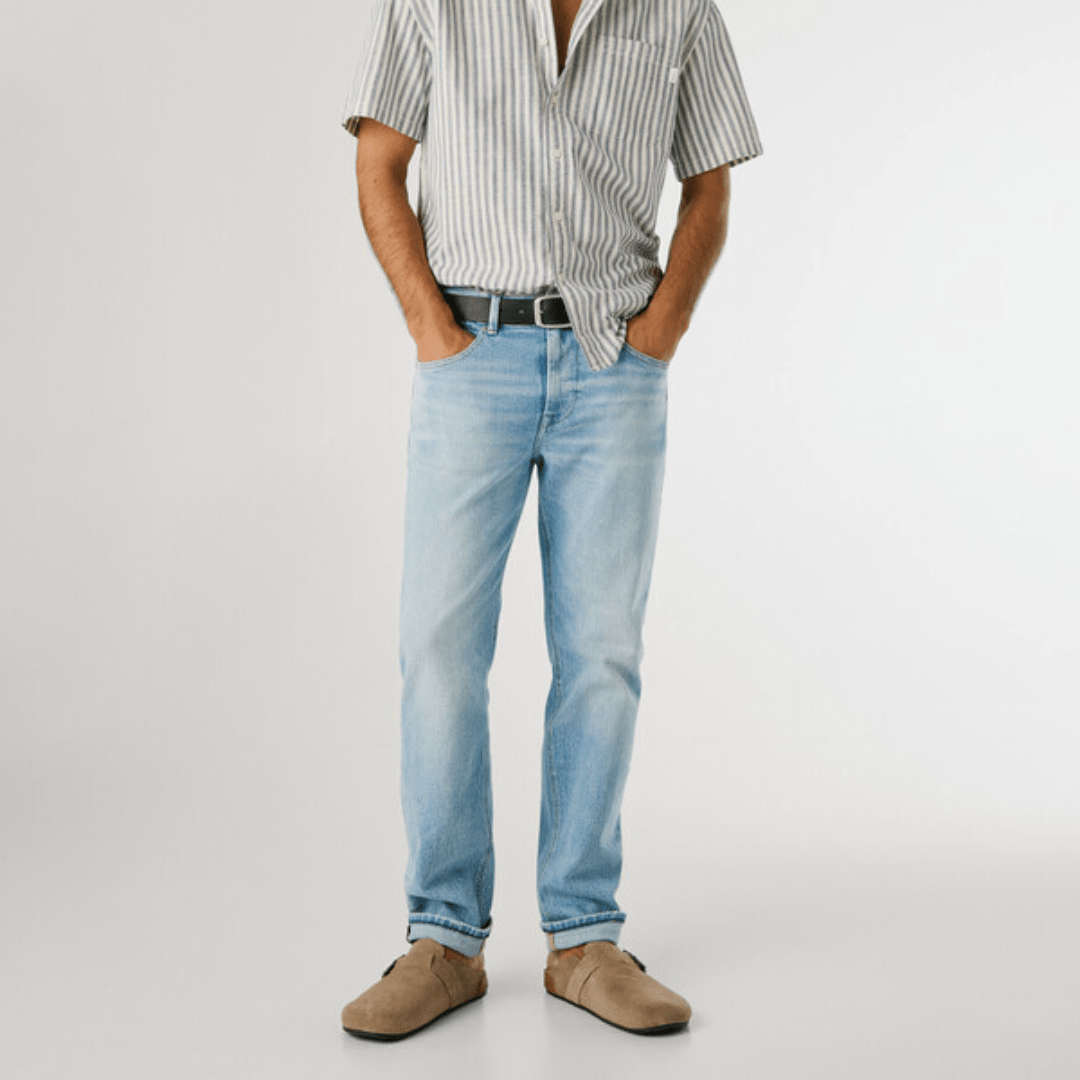 pepejeans fit mid-rise jeans - hatch - Jack N Jeans