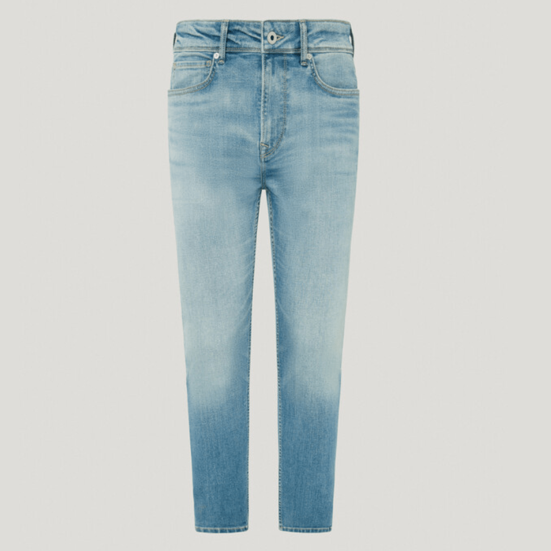 pepejeans skinny fit mid-rise jeans - finsbury - Jack N Jeans