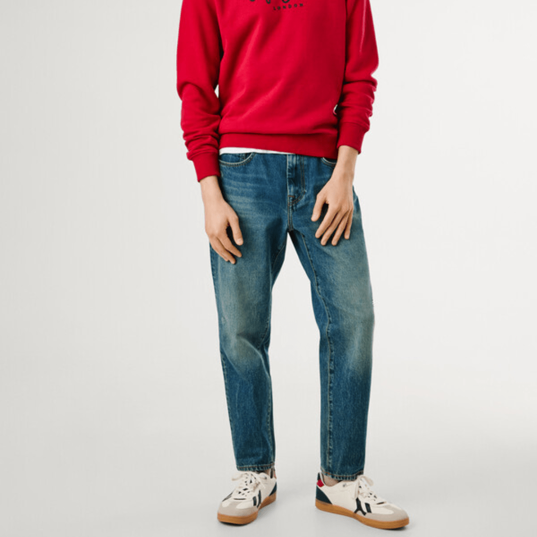 pepejeans taper fit low-rise jeans - camden - Jack N Jeans