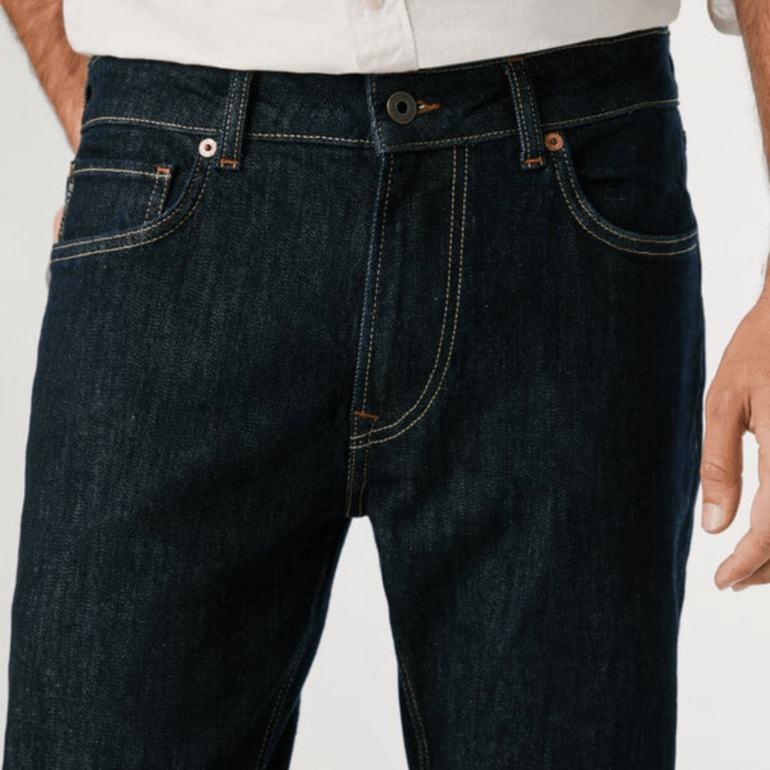 pepejeans taper fit mid-rise jeans - stanley - Jack N Jeans