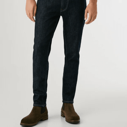 pepejeans taper fit mid-rise jeans - stanley - Jack N Jeans