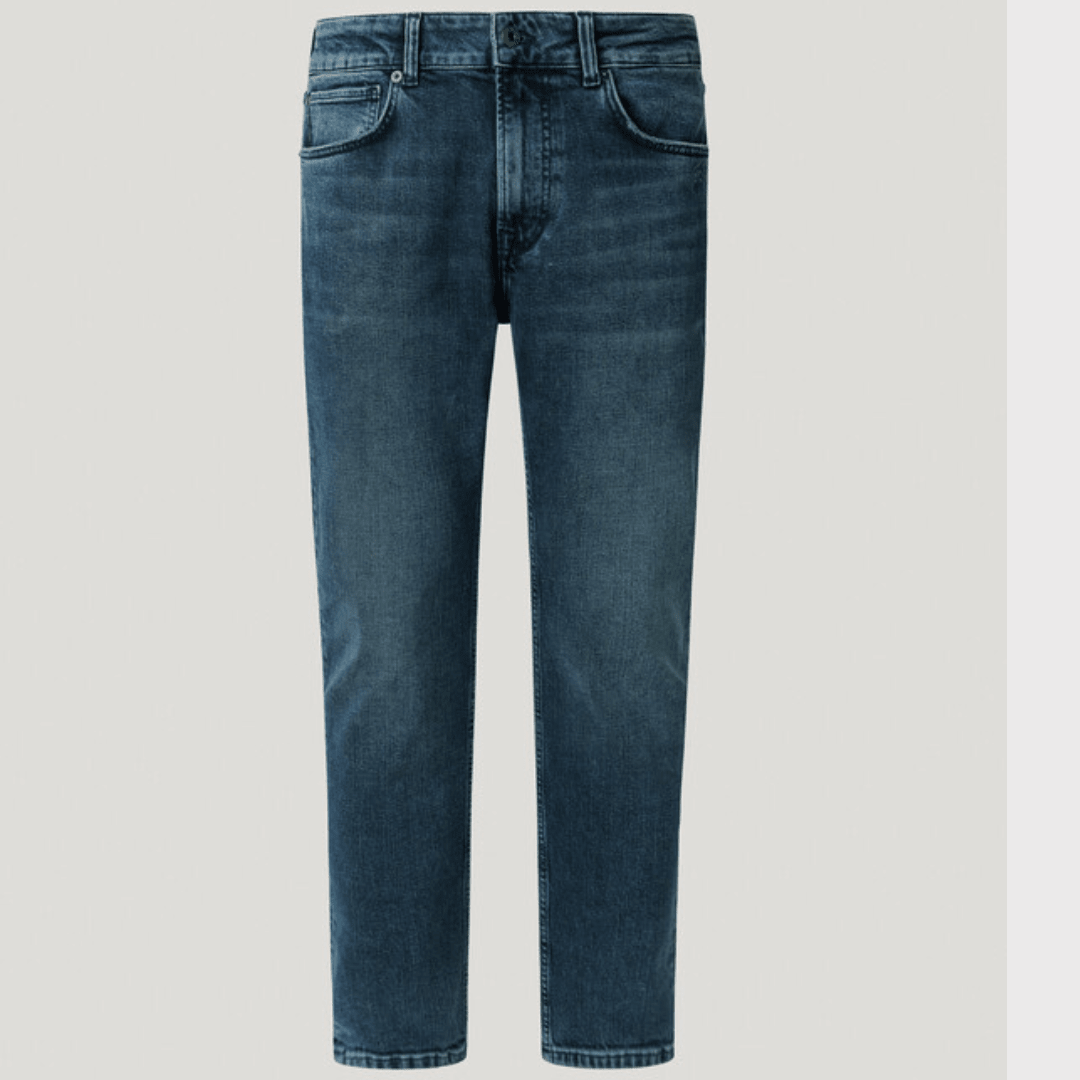 pepejeans taper fit mid-rise jeans - stanley - Jack N Jeans