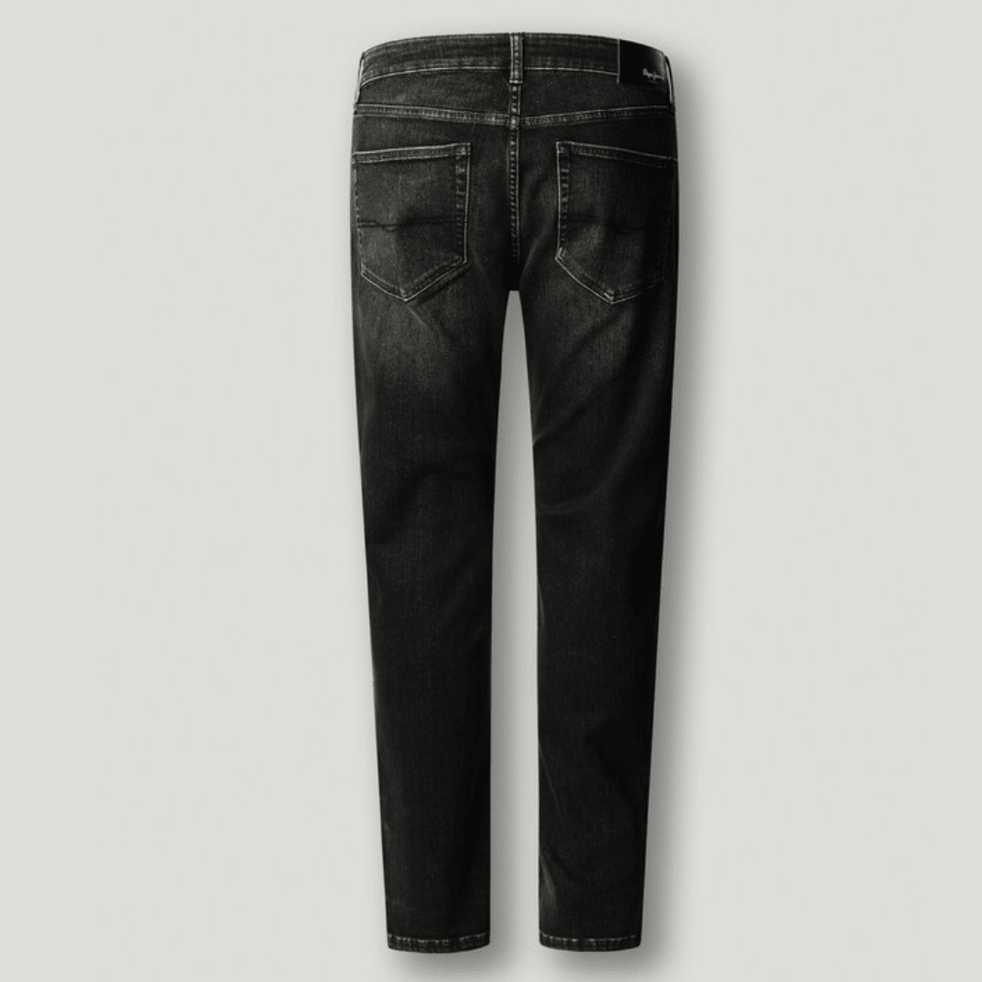 pepejeans taper fit mid-rise jeans - stanley - Jack N Jeans