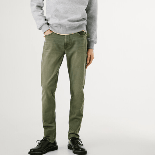 pepejeans taper fit mid-rise jeans - stanley - Jack N Jeans