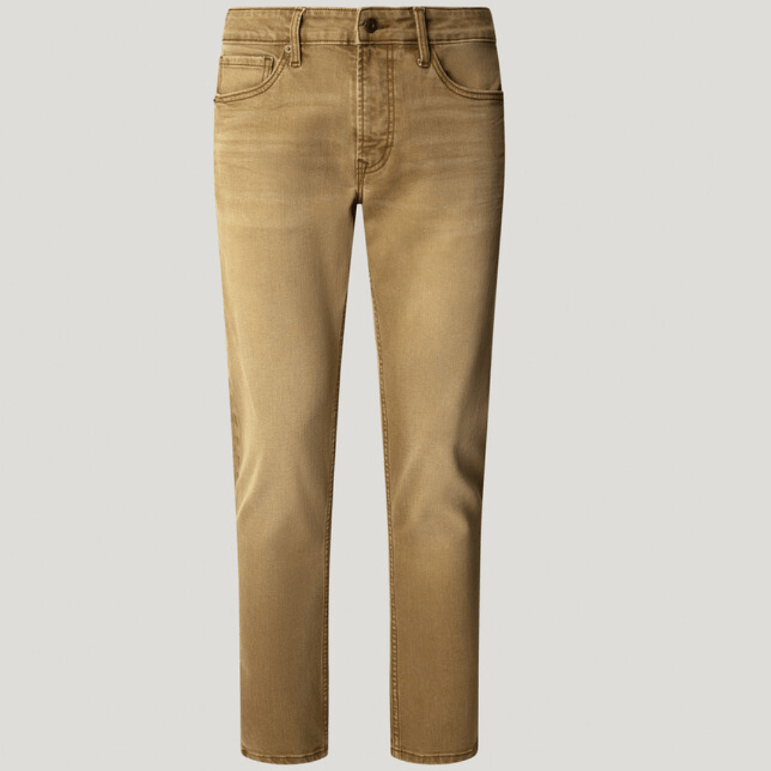 pepejeans taper fit mid-rise jeans - stanley - Jack N Jeans
